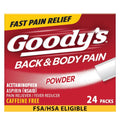 Goody's Back and Body Pain Relief Powder, 24 ct (Pack of 1) - TrustMedUSA
