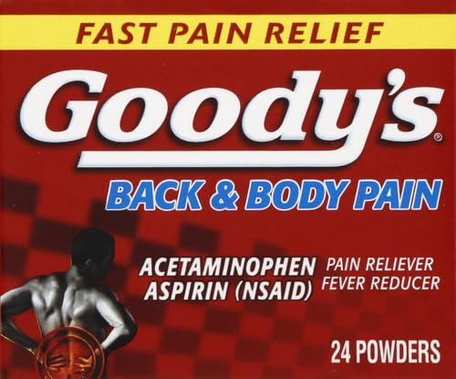 Goody's Back and Body Pain Relief Powder, 24 ct (Pack of 4) - TrustMedUSA