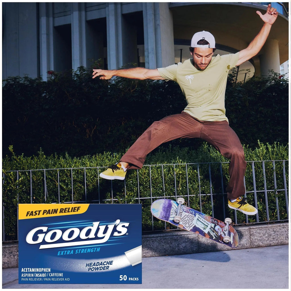 Goody's Extra Strength Headache Powders 50 ea (Pack of 6) - TrustMedUSA