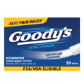 Goody's Pain Relief Powders, Extra Strength Headache Powder, 50 ct (Pack of 1) - Maple Wellness Supplements