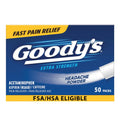 Goody's Pain Relief Powders, Extra Strength Headache Powder, 50 ct (Pack of 1) - TrustMedUSA