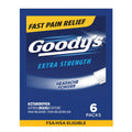 Goody's Pain Relief Powders, Extra Strength Headache Powder, 6 ct (Pack of 1) - TrustMedUSA