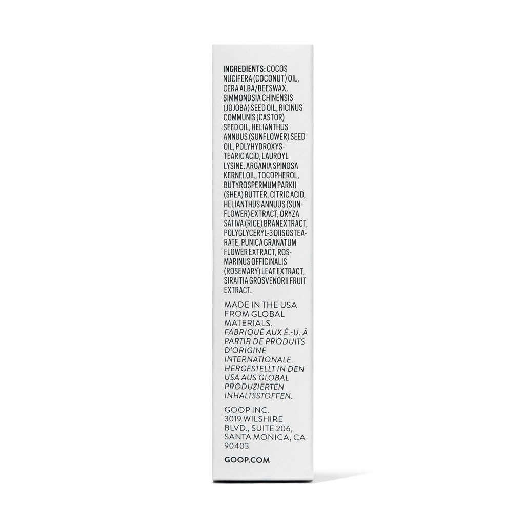 goop Beauty Clean Lip Balm | Dry Lips Treatment | Coconut Oil, Pomegranate Extract - TrustMedUSA