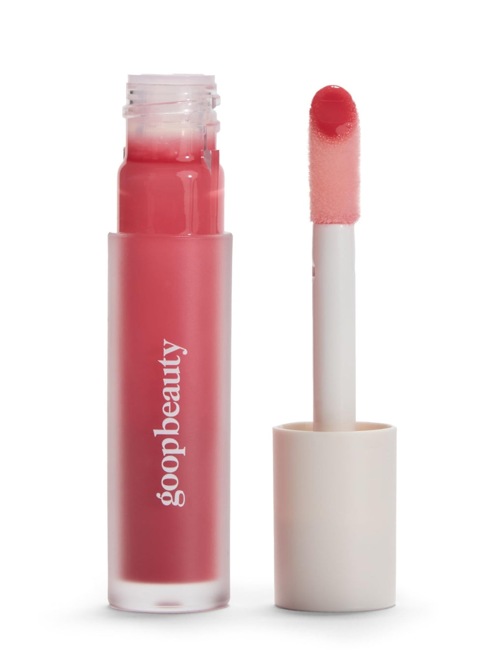 goop Beauty Hydra-Barrier Gel Gloss | Hydrating Lip Gloss to Moisturize & Plump Lips | Hyaluronic Acid & Vitamin E | Blossom - Sheer Petal Pink | 0.13 oz - TrustMedUSA