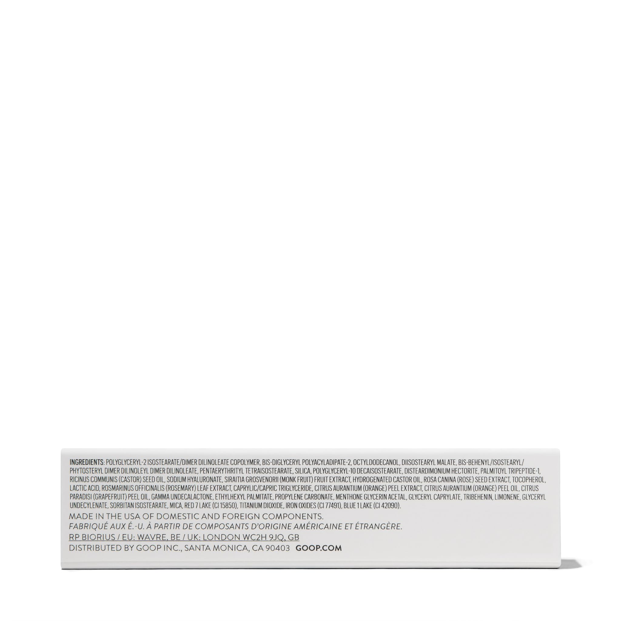 goop Beauty Hydra-Barrier Gel Gloss | Hydrating Lip Gloss to Moisturize & Plump Lips | Hyaluronic Acid & Vitamin E | Blossom - Sheer Petal Pink | 0.13 oz - TrustMedUSA