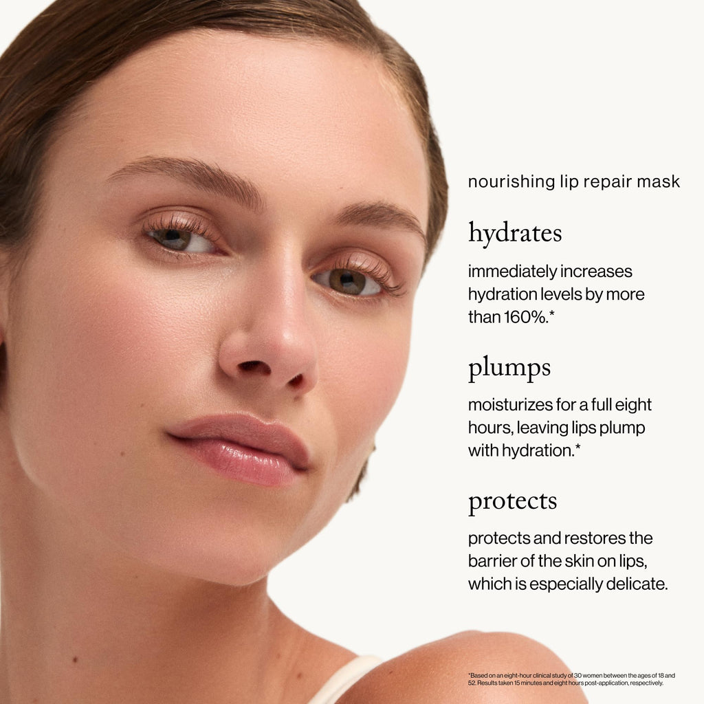 goop Beauty Nourishing Lip Repair Mask | Lip Hydration Treatment | Smooths, Plumps, & Softens | Ceramides & Vegan Lanolin | 0.3 oz - TrustMedUSA