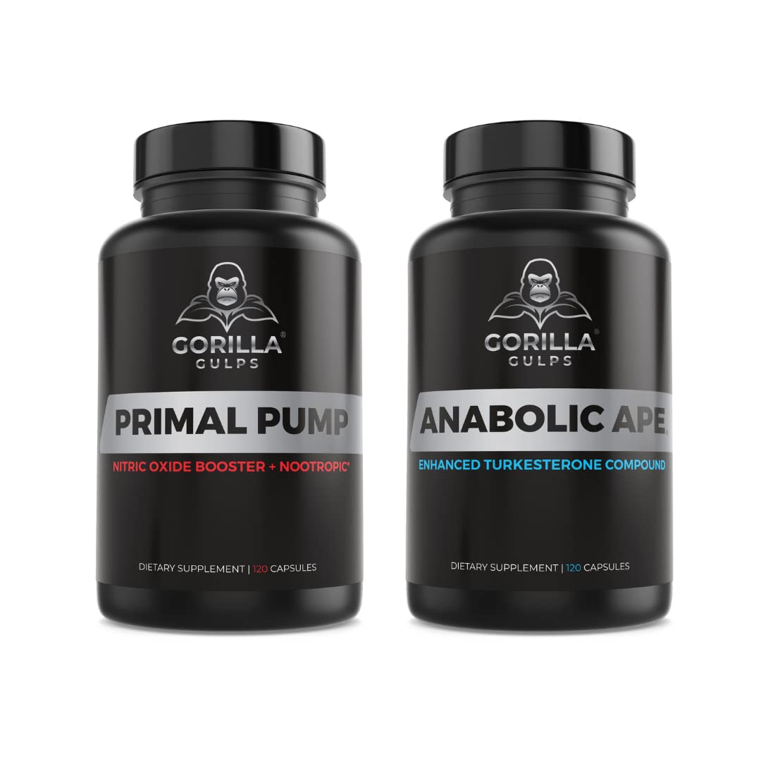 Gorilla Gulps | Anabolic Ape + Primal Pump Bundle - TrustMedUSA
