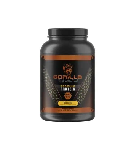 Gorilla Mode Premium Whey Protein - Chocolate / 25 Grams of Whey Protein Isolate - TrustMedUSA