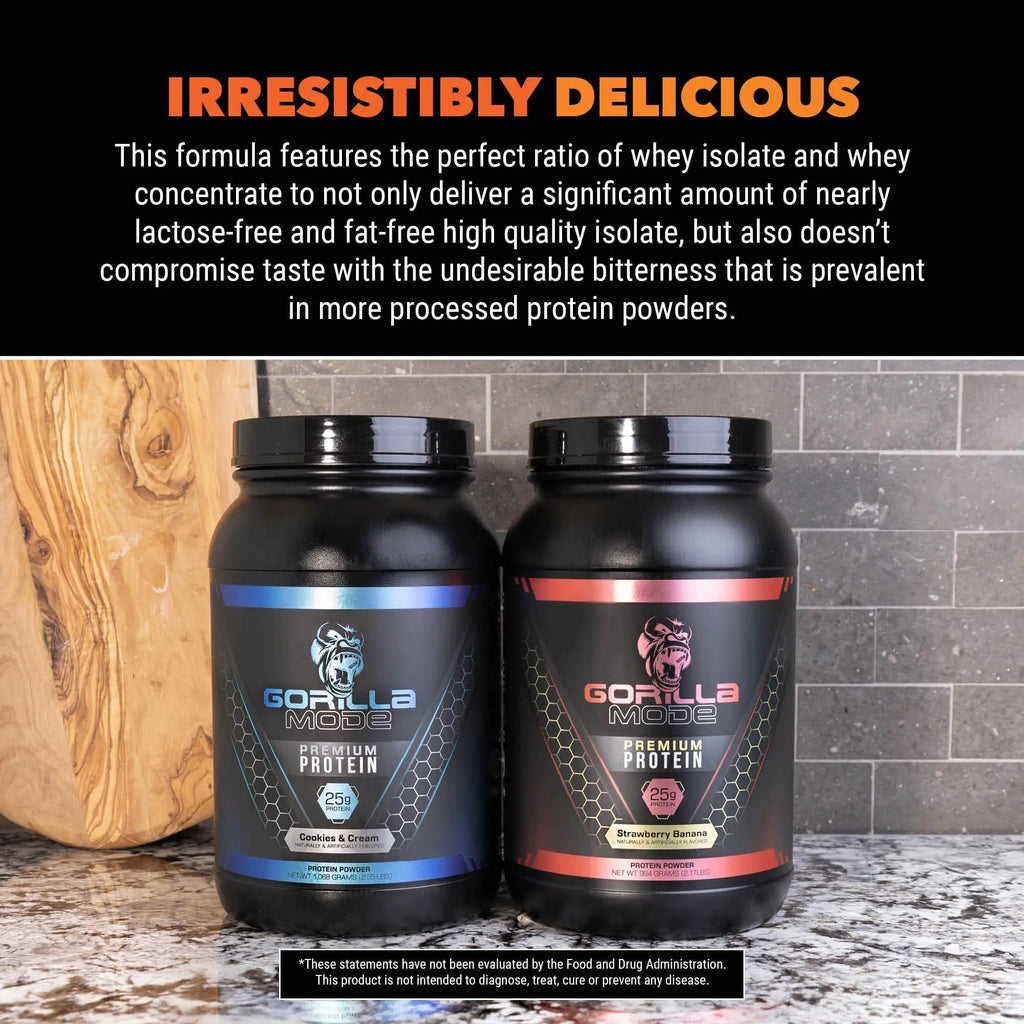Gorilla Mode Premium Whey Protein - Chocolate Peanut Butter / 25 Grams of Whey - TrustMedUSA