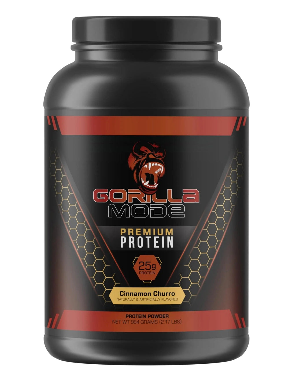 Gorilla Mode Premium Whey Protein - Cinnamon Churro / 25 Grams of Whey Protein Isolate - TrustMedUSA
