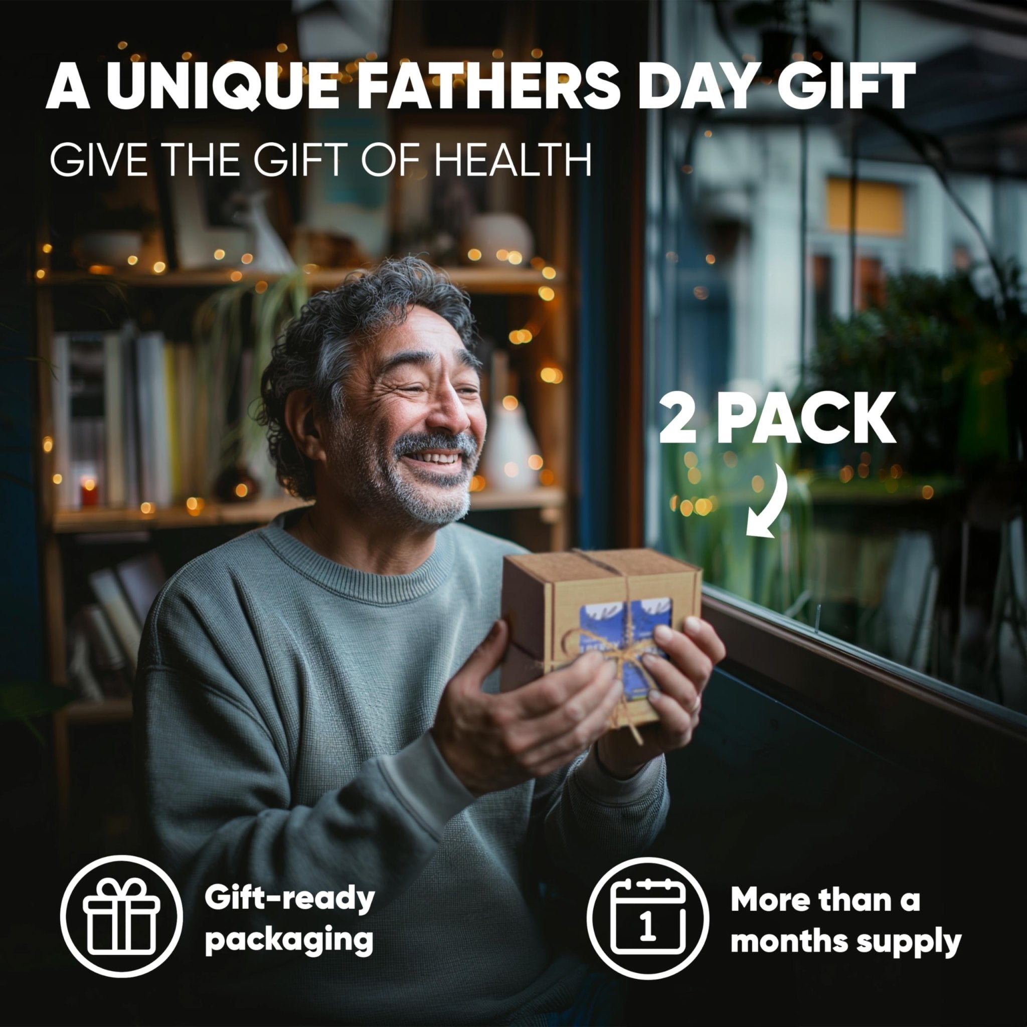 Grandpa Gifts from Granddaughter Wild Bilberry Extract USDA Organic Alcohol-Free 2x3.4oz Bottle of Liquid Bilberry Gift for Grandpa Health Gifts for Eyes High Bioavailability Liquid Extract 40 Serving - TrustMedUSA