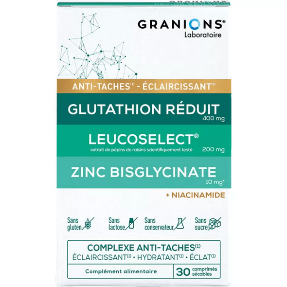 Granions Anti-Spot Complex Lightening, Moisturizing, Radiance 30 tablets - TrustMedUSA