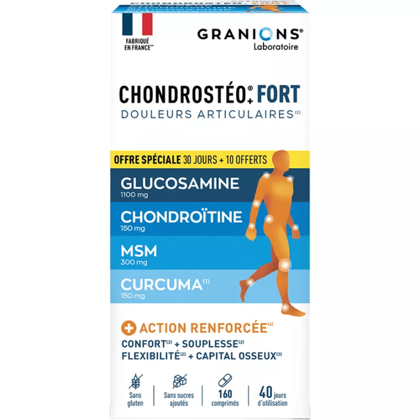 Granions Chondrosteo+ Fort Articulations 120+40 tablets - TrustMedUSA