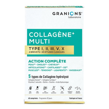 GRANIONS COLLAGENE+ MULTI Complete Action - 60 Tablets - TrustMedUSA