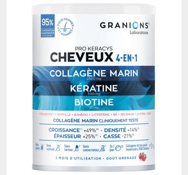 GRANIONS PRO KERACYS Collagen Hair 4 in 1 Powder - 300g - TrustMedUSA