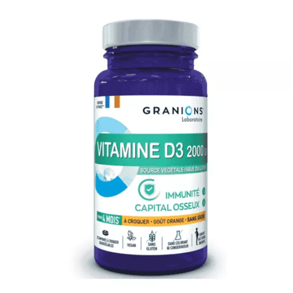 Granions Vitamin D3 2000IU Bone Capital 30 tablets - TrustMedUSA