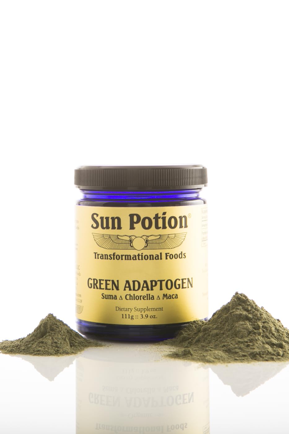Green Adaptogen Superfood Powder | Organic Maca, Suma Root & Chlorella Blend | Plant Based Adaptogenic Herbal Supplement | Nutrient Rich Greens Powder for Smoothies & Daily Wellness | Non-GMO | 111g - TrustMedUSA