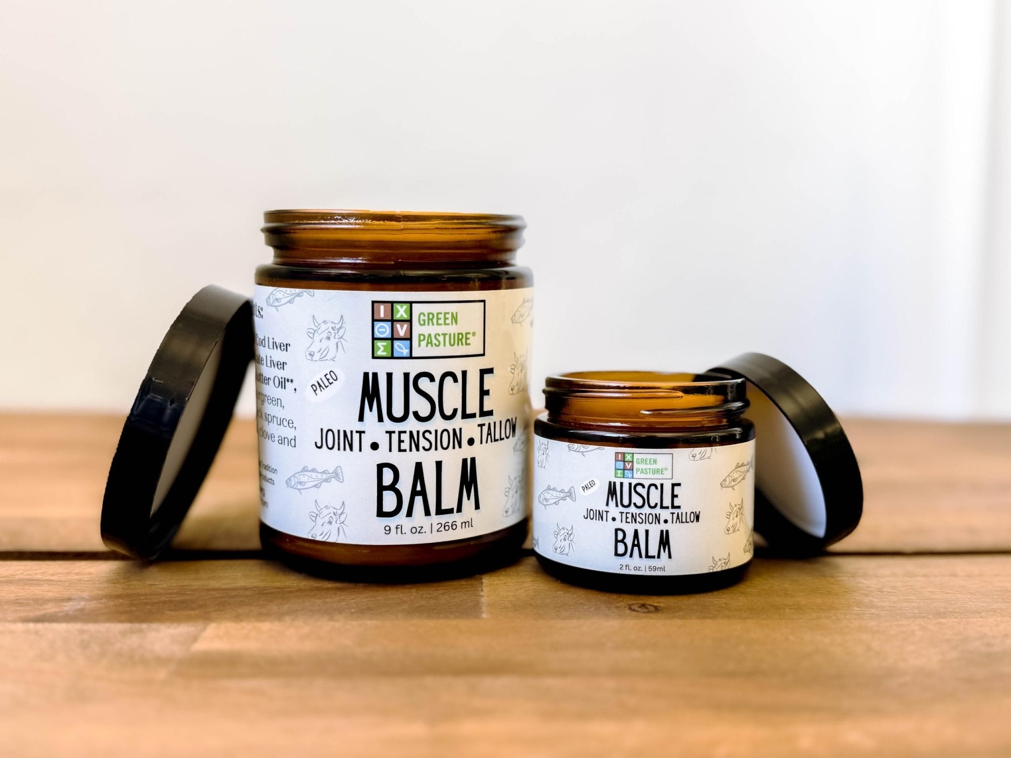 Green Pasture Muscle Balm (Muscle Balm, 2, Fl Oz), Cream - TrustMedUSA