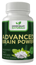 GREEN VALLEY NATURALS - Advanced Brain Power - Supports Healthy, Normal Brain Function, Focus and Concentration, clinically formulated to Support Healthy Brain Clarity. (1 Bottle, 60, Count) - TrustMedUSA