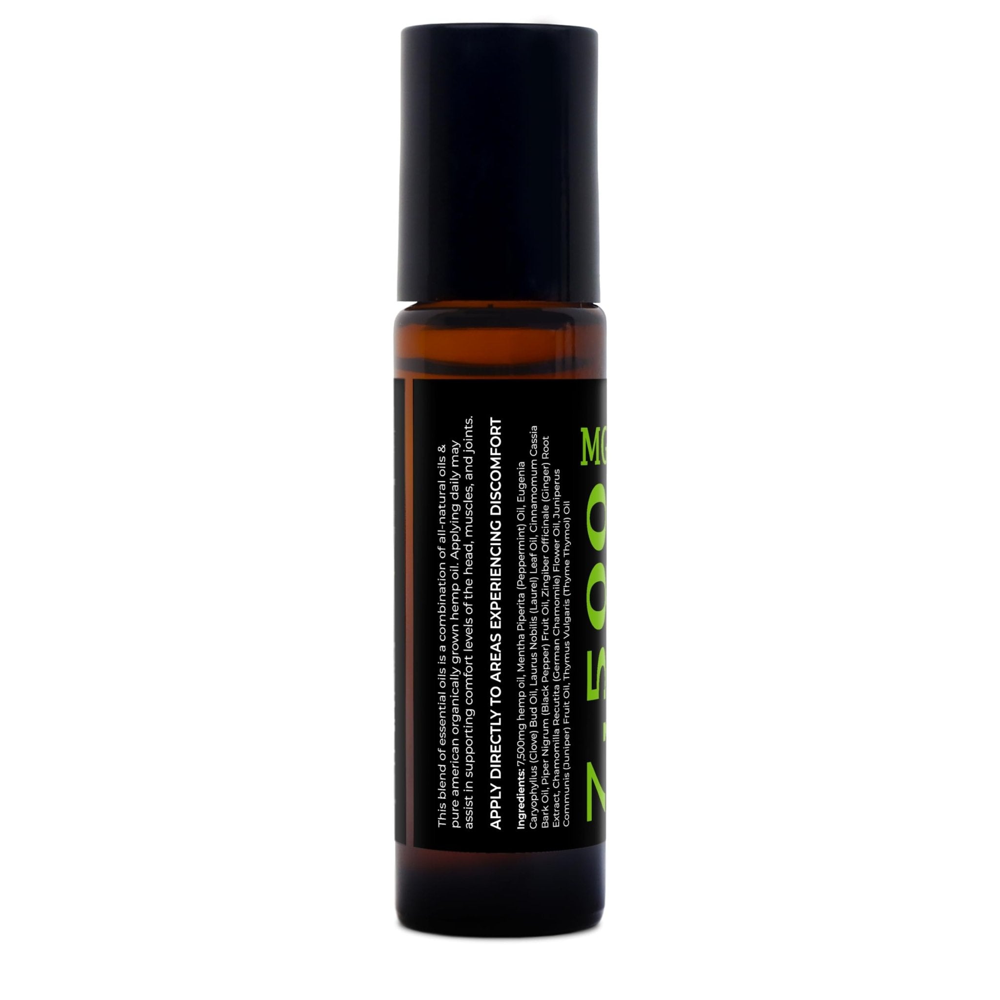 GreenIVe 7,500mg Hemp Roll-On Quick Soothe Therapeutic Essential Oil Blend for Topical Targeting Roll-On (4 Pack) - TrustMedUSA