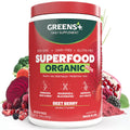 Greens+ Organic Reds Superfood Powder, Antioxidant, Polyphenol, Blend for Morning Kick, Energy, Vitality Boost, Nutrition, Vibrant Health, Vegan Soy/Dairy/Gluten Free(8.46oz) - TrustMedUSA