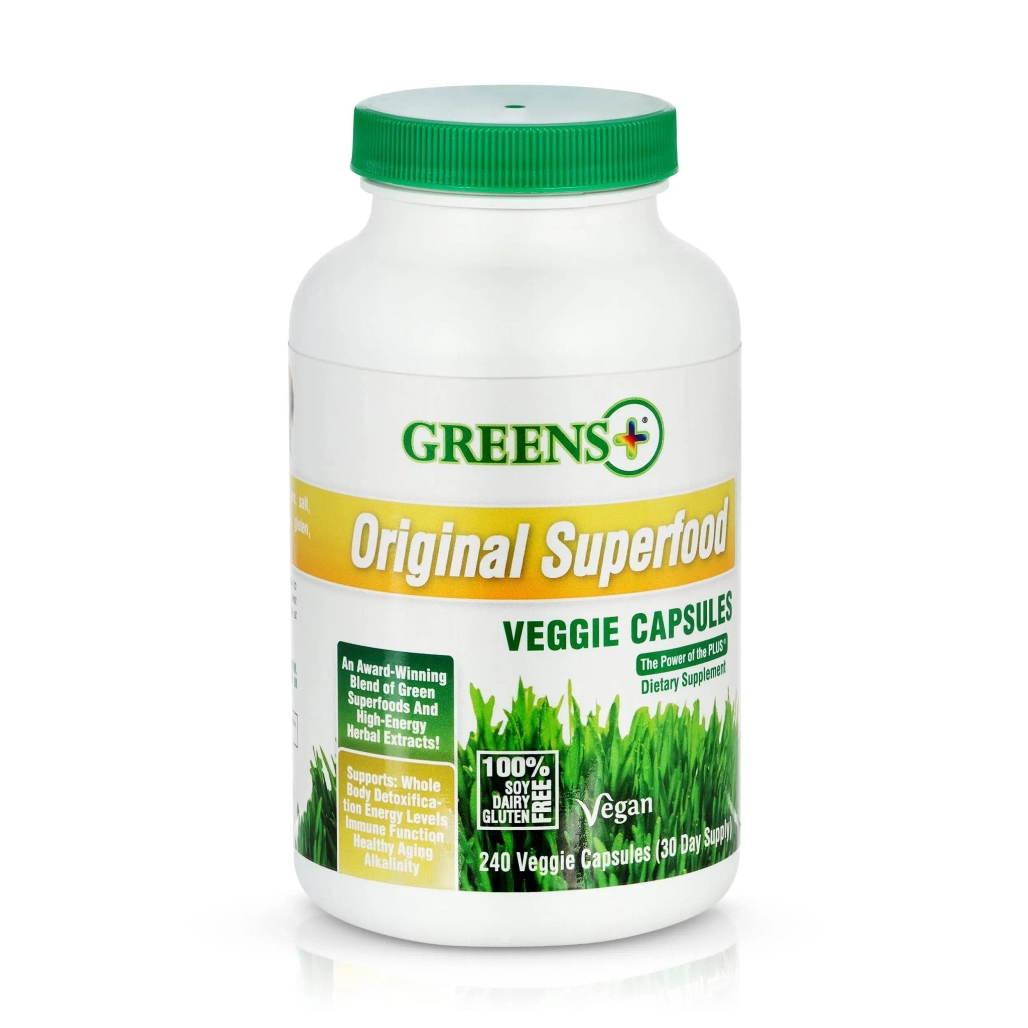 Greens+ Organic Reds Superfood Powder Organic Super Veggie Capsules - TrustMedUSA