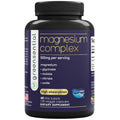 Greensential 5-in-1 Magnesium Complex 500mg | Glycinate, Malate, Citrate, Oxide & Aquamin® | for Sleep, Muscle & Heart Support | High Absorption, Vegan, 120 Capsules - TrustMedUSA