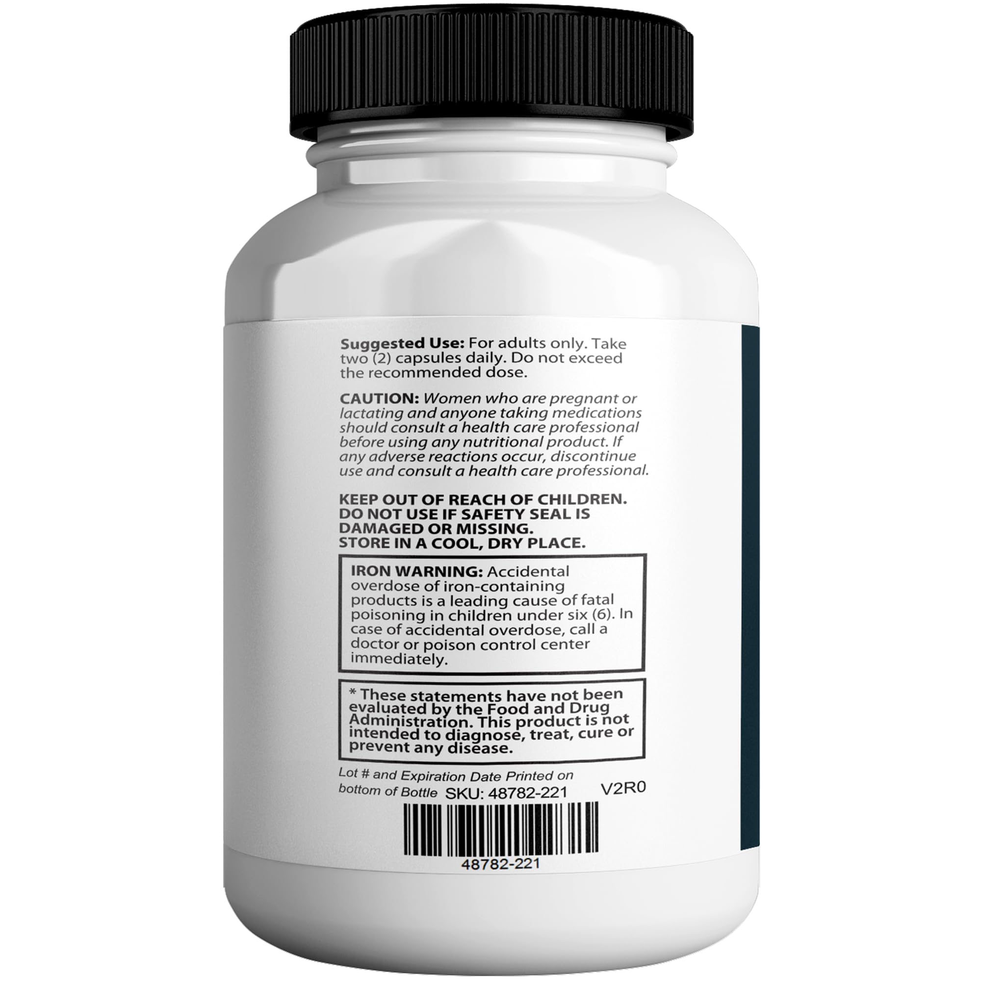 GREENVIFY Illuderma Max Hair, Skin and Nail Supplement, 60 Capsules, with Biotin 5000mcg, Vitamins and Herbal Blend (1) - TrustMedUSA