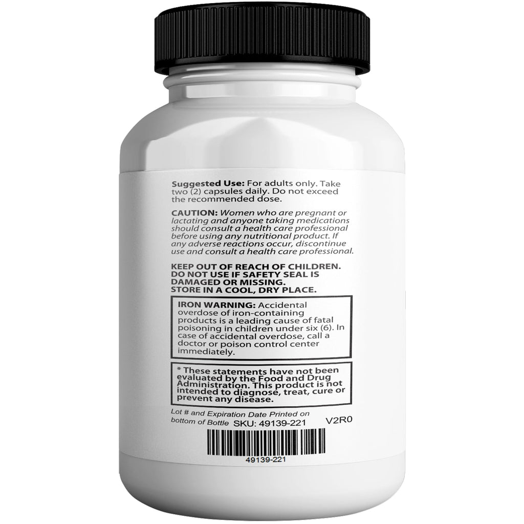 GREENVIFY MyNailSoothe MAX Hair, Skin & Nail Supplement, 60 Capsules, with Biotin 5000mcg, Vitamins, Minerals & Herbal Blend (1) - TrustMedUSA