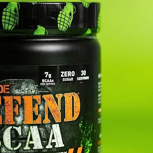Grenade Defend BCAA Powder, Green Apple, 390 g (7 g BCAA's Per Serving - 30 Servings - TrustMedUSA