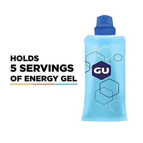 GU Energy Refillable Flask for Sports Nutrition Energy Gel, 5.5-Ounce - TrustMedUSA