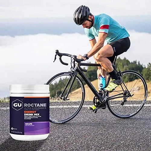 GU Energy Roctane Ultra Endurance Energy Drink Mix, 1.72-Pound Canister - TrustMedUSA