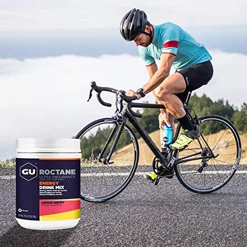 GU Energy Roctane Ultra Endurance Energy Drink Mix, Lemon Berry, 1.72 lb - TrustMedUSA