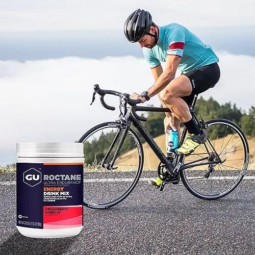 Gu Energy Roctane Ultra Endurance Energy Drink Mix, Strawberry Hibiscus - TrustMedUSA