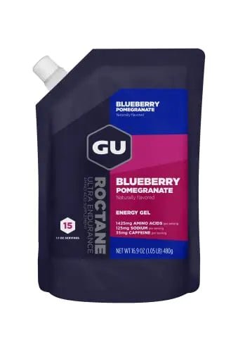 GU Energy Roctane Ultra Endurance Energy Gel, 15 Servings, Blueberry - TrustMedUSA