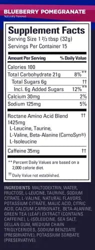 GU Energy Roctane Ultra Endurance Energy Gel, 15 Servings, Blueberry - TrustMedUSA