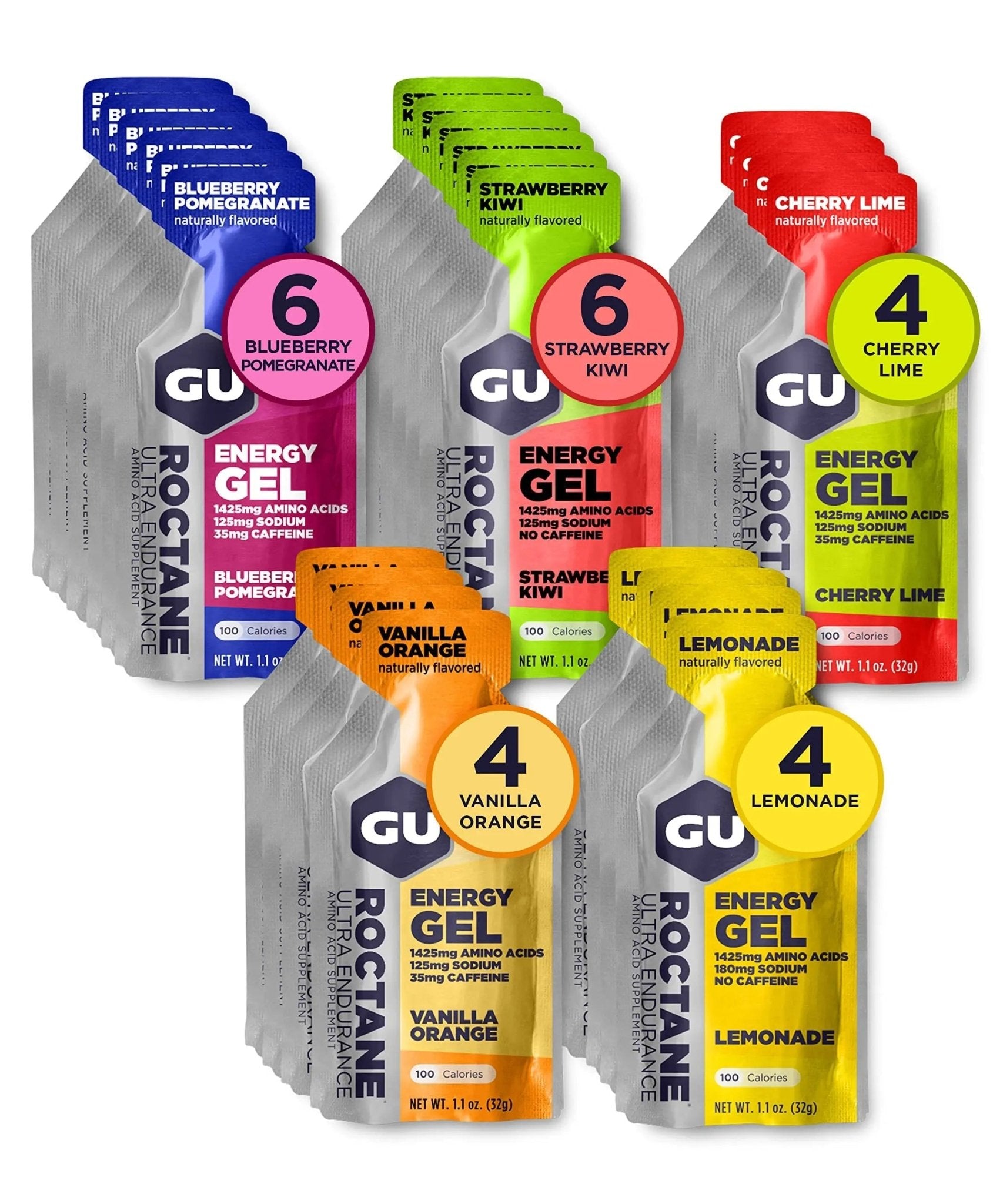GU Energy Roctane Ultra Endurance Energy Gel, Quick On-The-Go Sports - TrustMedUSA