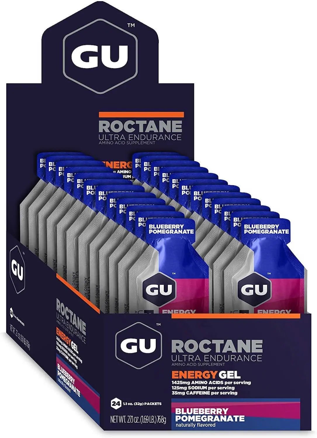 GU Energy Roctane Ultra Endurance Energy Gel, Quick On-The-Go Sports - TrustMedUSA