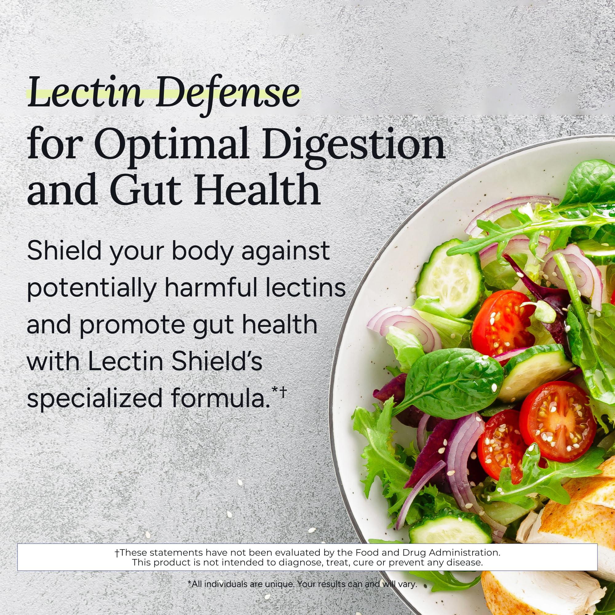 Gundry MD® Lectin Shield, Gut Health and Digestion Supplement, Helps Block Potentially Harmful Lectins, Supports Digestive Comfort - TrustMedUSA