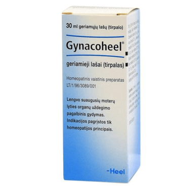 Gynacoheel Homeopathic Oral Drops, 30 ml - TrustMedUSA