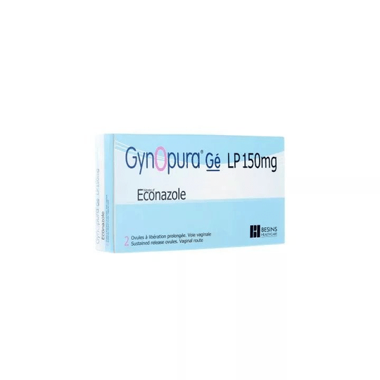 Gynopura Gé LP 150 mg 2x ovules - Local treatment of vulvar and vaginal mycoses - TrustMedUSA