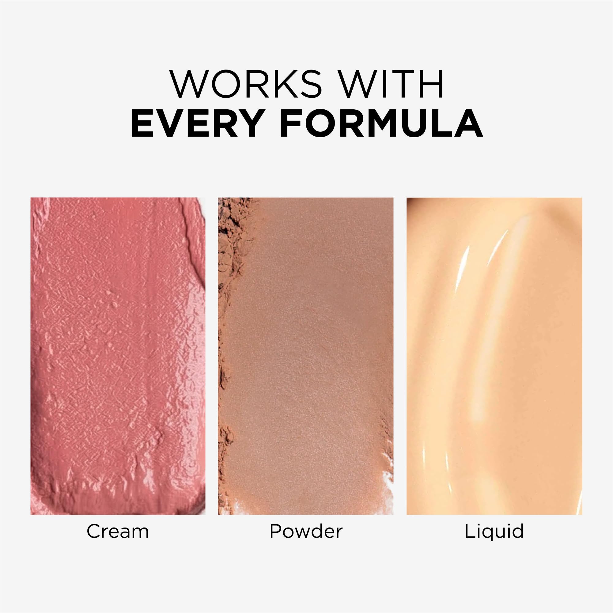 Haleys Beauty Kabuki Foundation Brush For Applying Powder, Foundation, Bronzer, Blush, and Mineral Make up, Soft Bristles, Seamless Blending, Makeup Brushes Essential, Vegan & Cruelty Free - TrustMedUSA