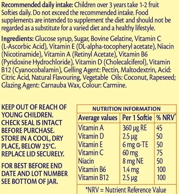 Haliborange Kids Multivitamins Strawberry Capsule Softies, 30 each - TrustMedUSA
