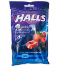 Halls Breezers Cool Berry Cough Drops - Pack of 3 - Maple Wellness Supplements