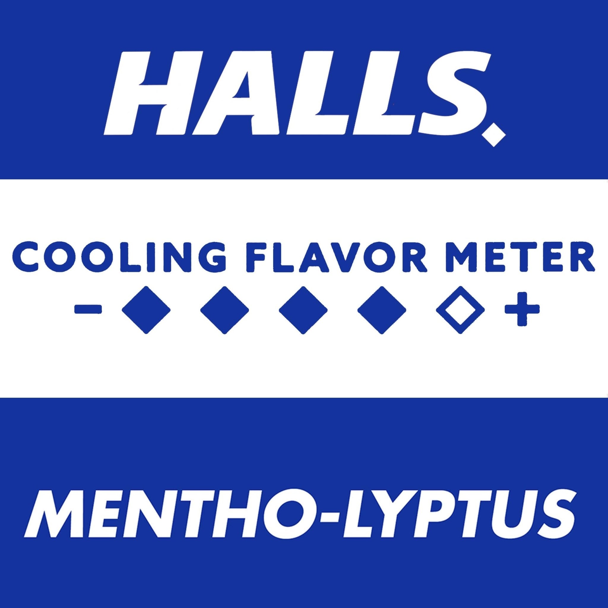 HALLS Cough and Throat Relief Mentho-Lyptus Cough Drops, 30 Drops - Maple Wellness Supplements