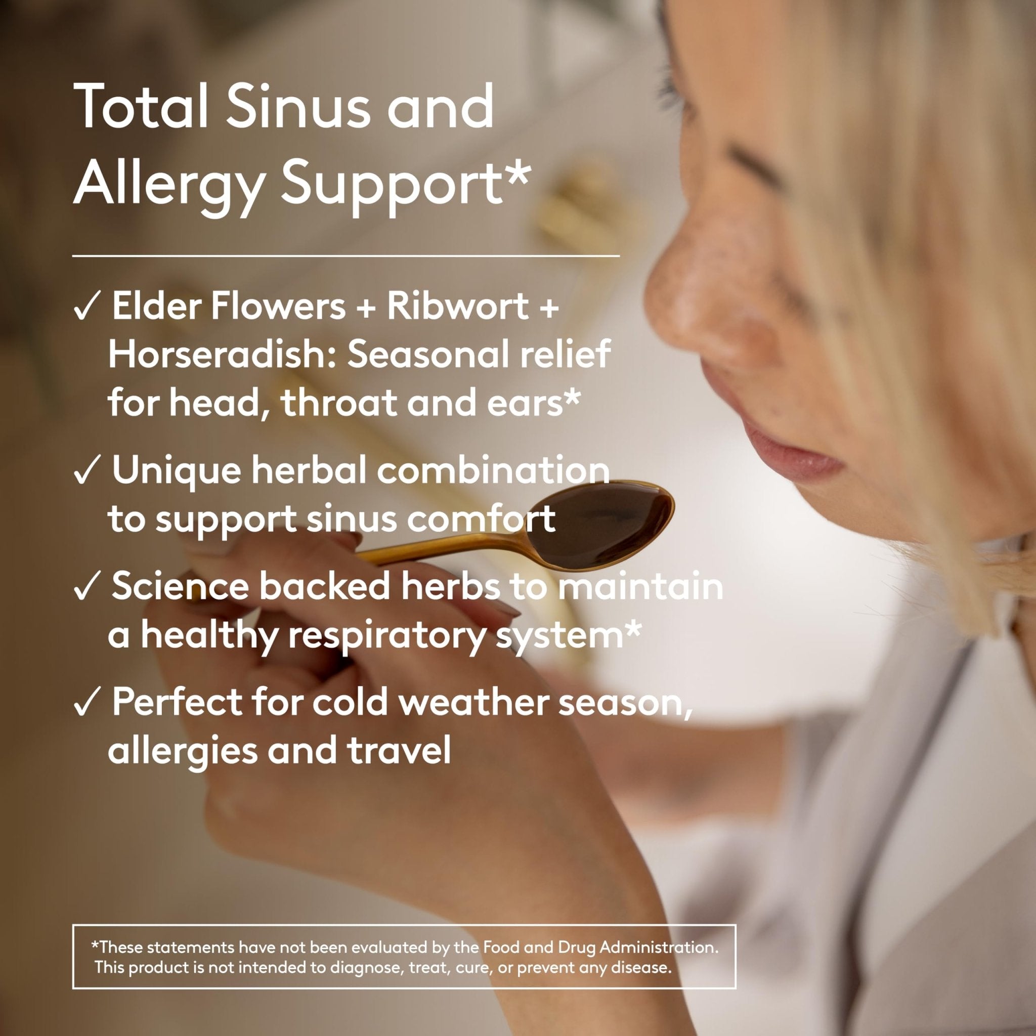 Harker Herbals Sinus Ease Syrup, Herbal Nasal Care for Runny Nose, Sinus Pressure, High Absorption, Herbal Flavor, Plant-Based - 6.7 Fl oz (40 Servings) - TrustMedUSA