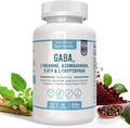 HARMONIFY GABA L-Theanine Supplements with Magnesium Glycinate, Ashwagandha, Same, 5-HTP and L-Tryptophan, 12 in 1 Supplements, 120 Capsules, 2000 mg - TrustMedUSA