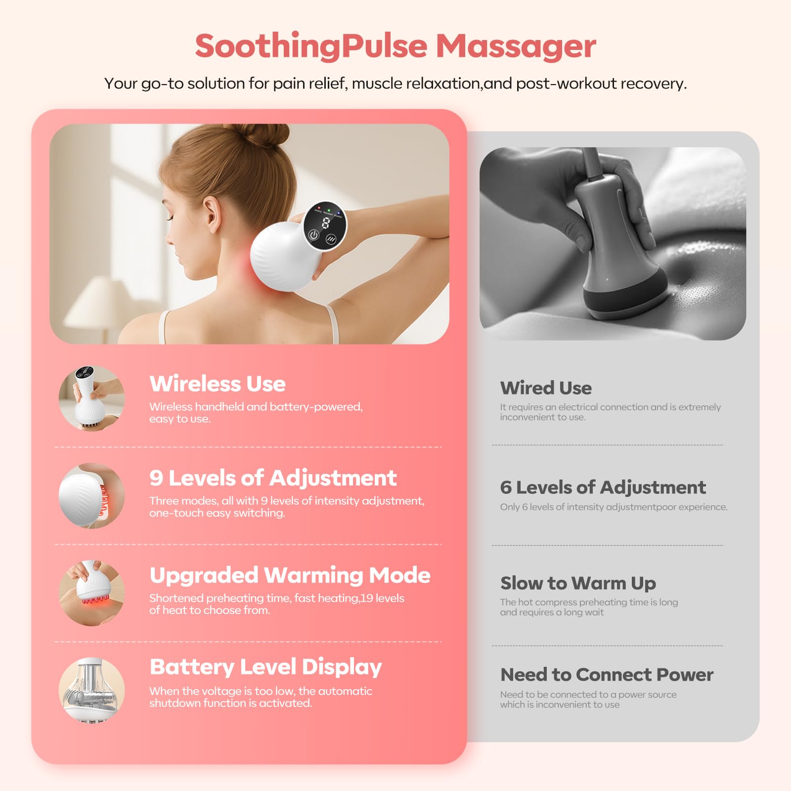 HarrFlow Lymphatic Drainage Massager & Anti Cellulite Massage Tool, Lymphatic Massager,Helps Reduce Stretch Marks & Cellulite，for Belly, Arms & Legs,Body Sculpting Machine with Heat & Vibration - Maple Wellness Supplements