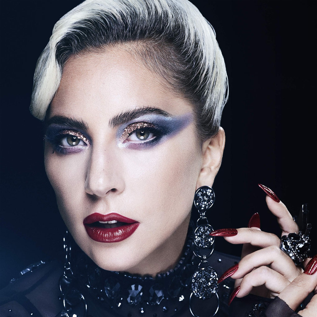 HAUS LABORATORIES By Lady Gaga: RISQUÉ BROW & LASH SPARKLE TOPPER, Brow Gel & Mascara in Black Sparkle, Long Lasting & Buildable Eye Makeup, Vegan & Cruelty-Free, 0.10 Fl. Oz - TrustMedUSA