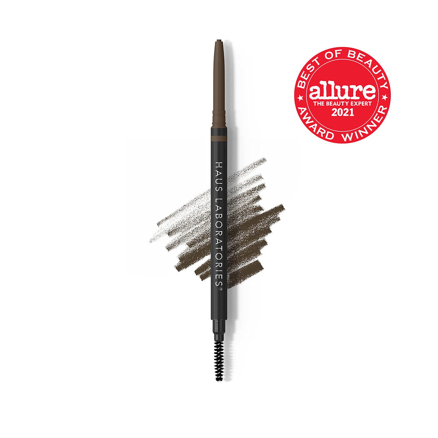 HAUS LABORATORIES by Lady Gaga: THE EDGE MICRO-TIP PRECISION BROW PENCIL, Medium Brown - TrustMedUSA